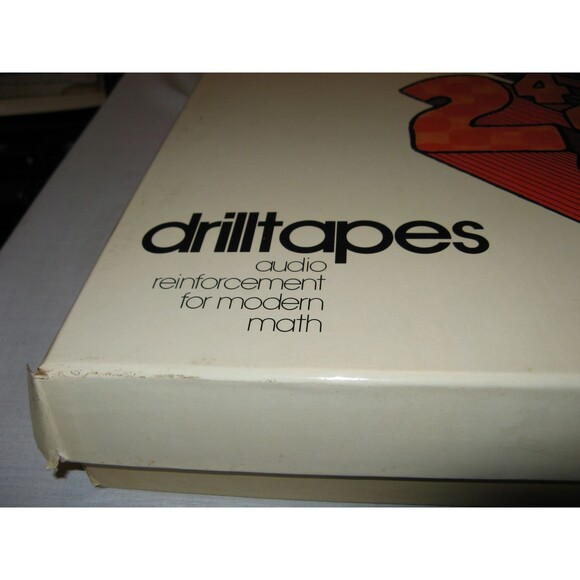 Drilltapes Audio Reinforcement For Modern Math Home School 80 Cassette Tapes - Picture 7 of 8